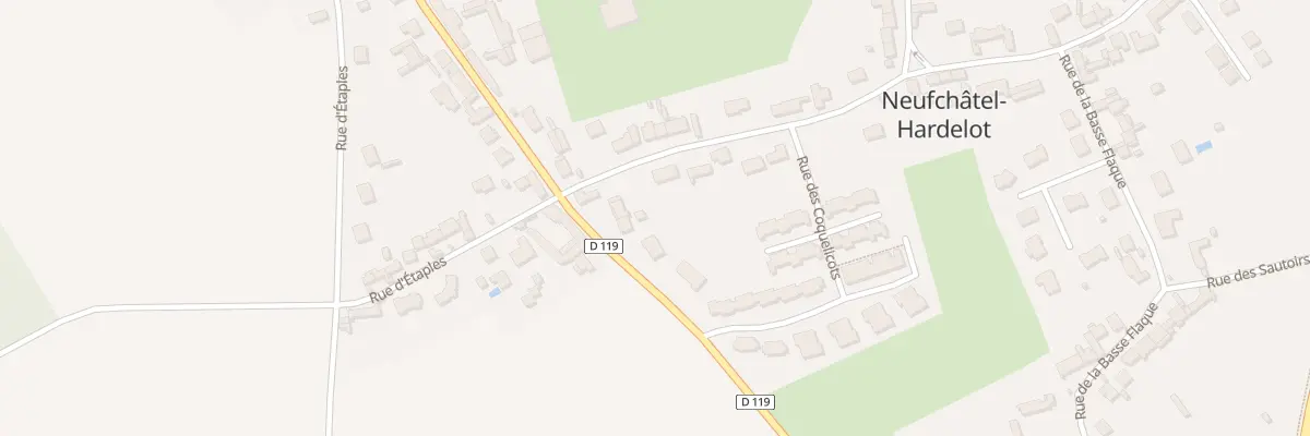 Plan du 9 Rue Le Roy Mabille à Neufchâtel-Hardelot