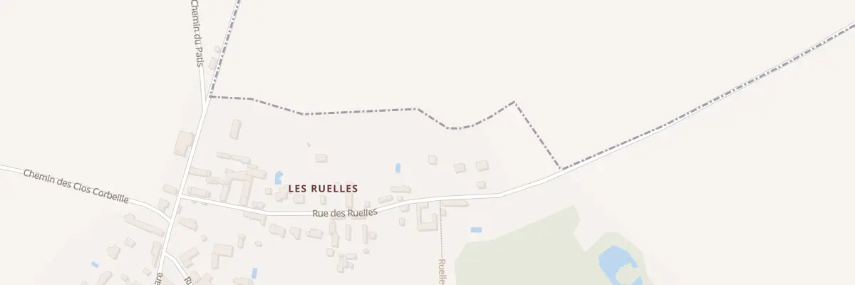 Plan du 13 Rue des Ruelles à Mittainville