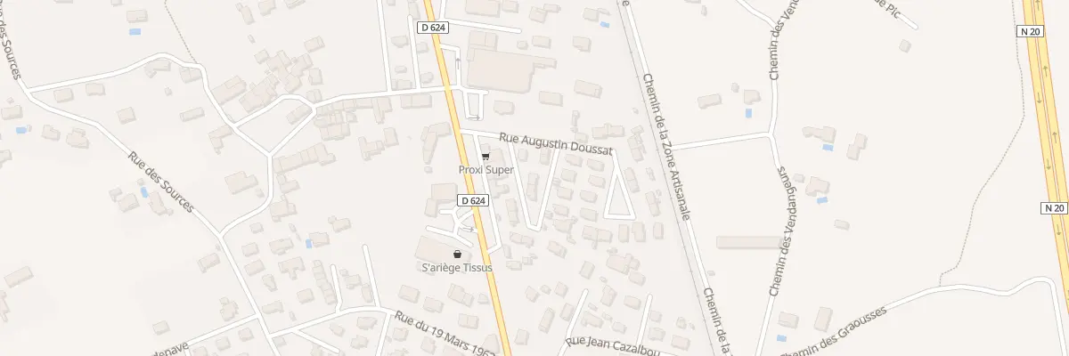 Plan du 5 Rue du 1er Mai à Saint-Jean-du-Falga