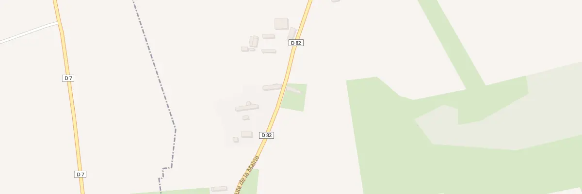 Plan du 7 Rue de la Mairie à Landes-Vieilles-et-Neuves