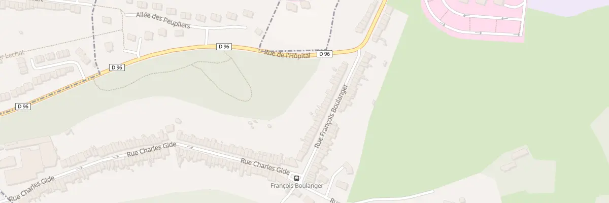 Plan du 29 Rue François Boulanger à Saint-Martin-Boulogne