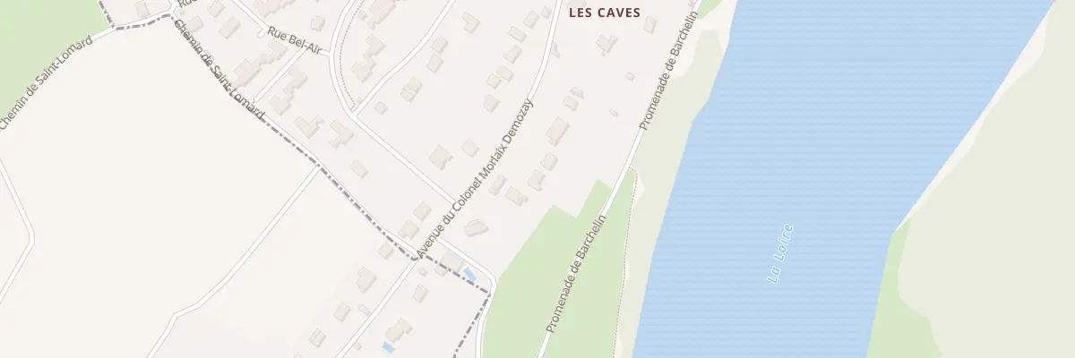 Plan du 63 Av du Col Morlaix Demozay à Beaugency