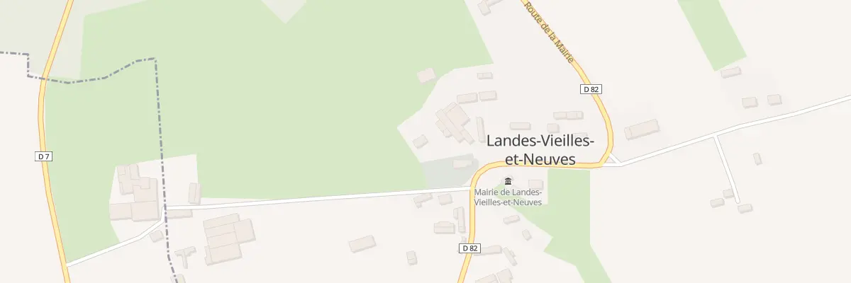 Plan du 5078 Le Bourg à Landes-Vieilles-et-Neuves