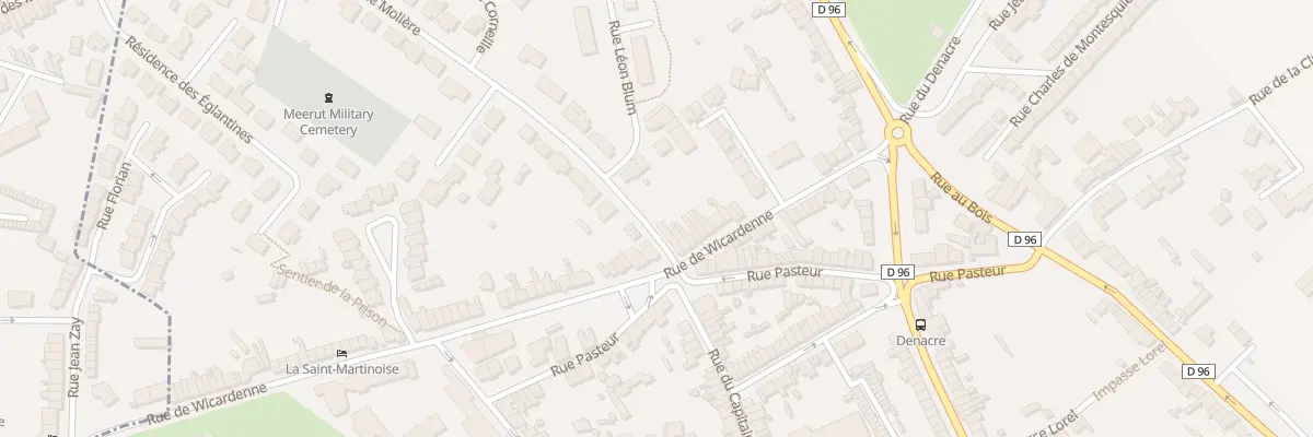 Plan du 135 Rue de Wicardenne à Saint-Martin-Boulogne