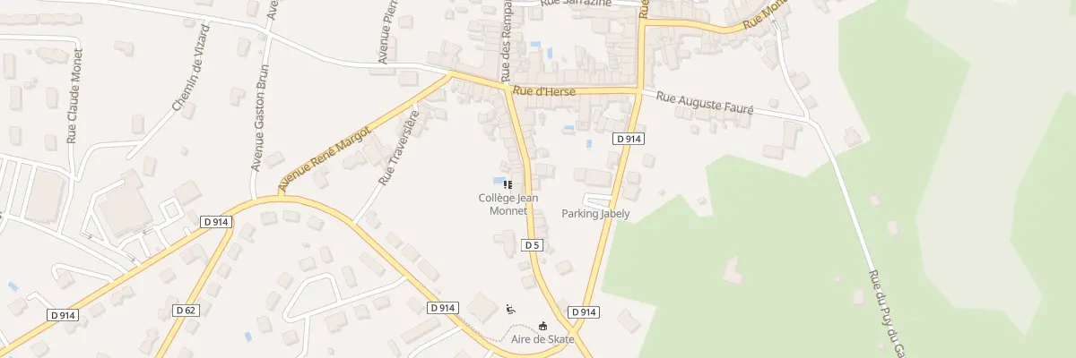 Plan du 15 Rue des Tanneries à Bénévent-l’Abbaye