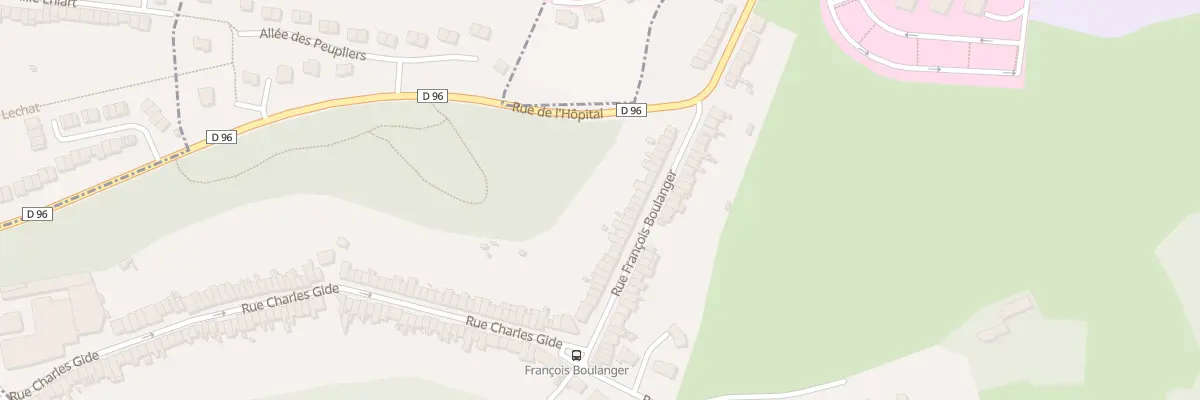 Plan du 31 Rue François Boulanger à Saint-Martin-Boulogne