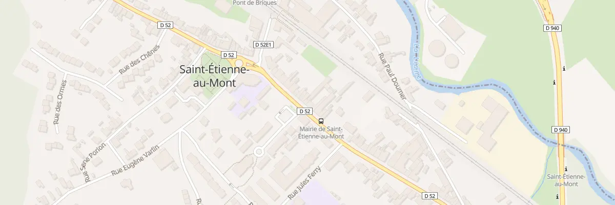 Plan du 21 Rue du Doc Brousse à Saint-Étienne-au-Mont