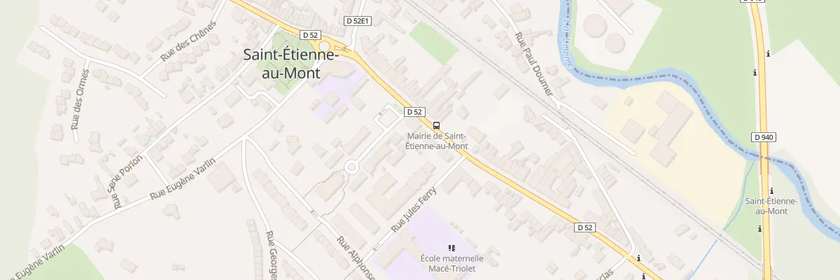 Plan du 8 Rue du Doc Brousse à Saint-Étienne-au-Mont