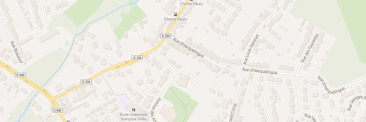 Plan du 22 Rue d’Herquelingue à Saint-Léonard
