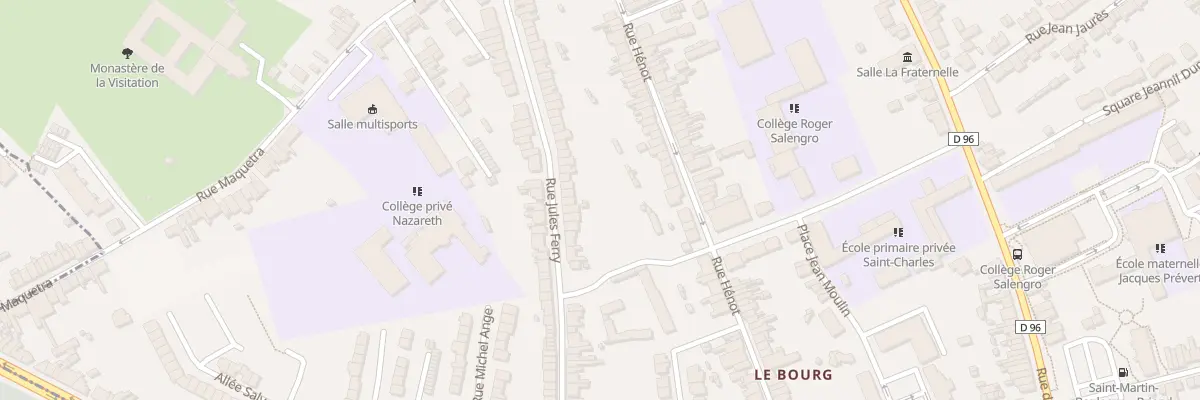 Plan du 86 Rue Jules Ferry à Saint-Martin-Boulogne