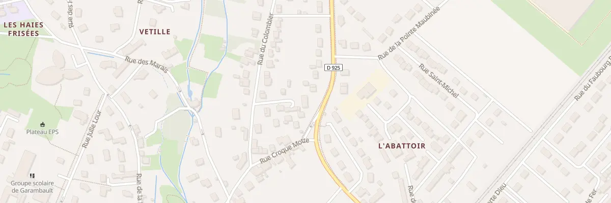 Plan du 23 Rue de Chateaudun à Beaugency