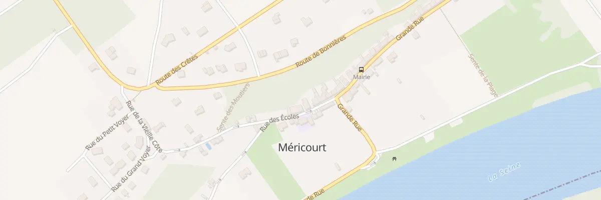 Plan du 6 Rue des Ecoles à Méricourt