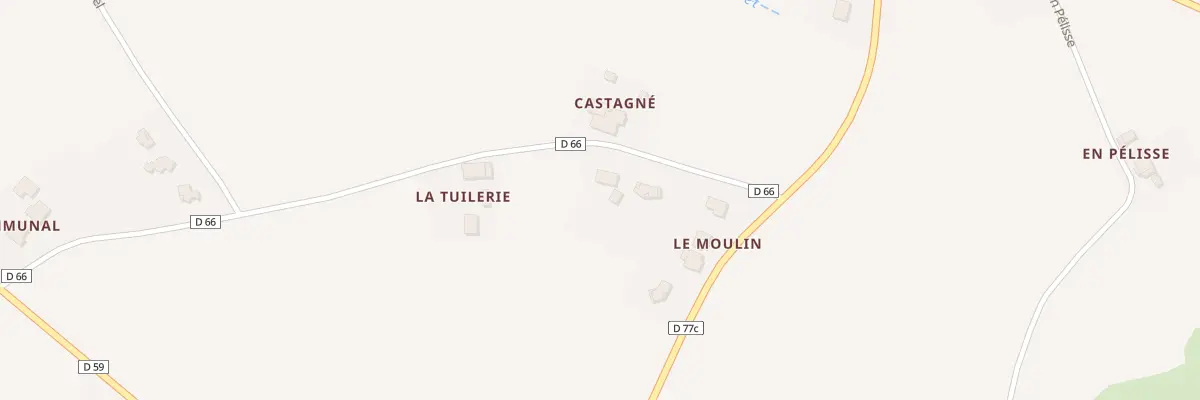 Plan du 47 Rte de Las Fourques à Gauré