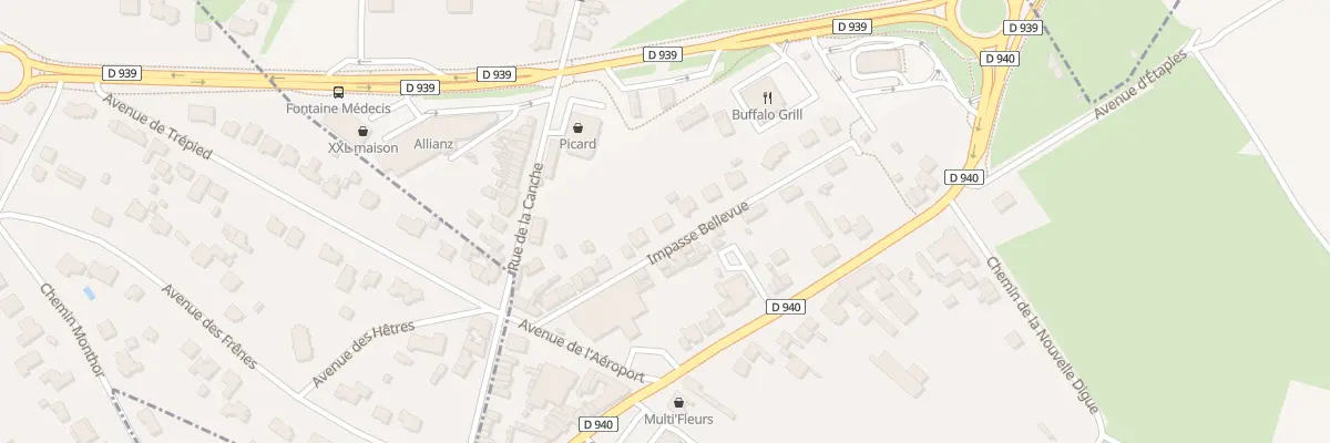 Plan du 115 Imp Bellevue à Cucq