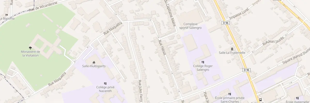 Plan du 121 Rue Henot à Saint-Martin-Boulogne
