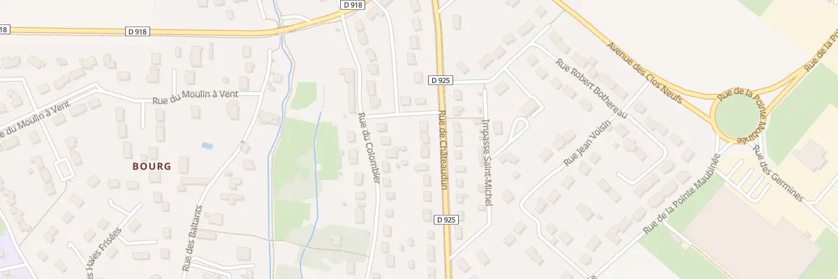 Plan du 57 Rue de Chateaudun à Beaugency