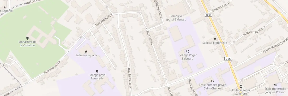 Plan du 113 Rue Henot à Saint-Martin-Boulogne