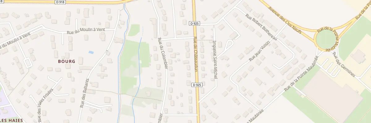 Plan du 53 Rue de Chateaudun à Beaugency