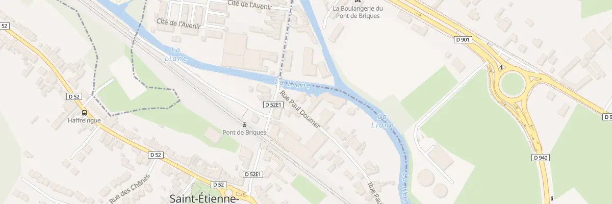 Plan du 3 Rue Paul Doumer à Saint-Étienne-au-Mont
