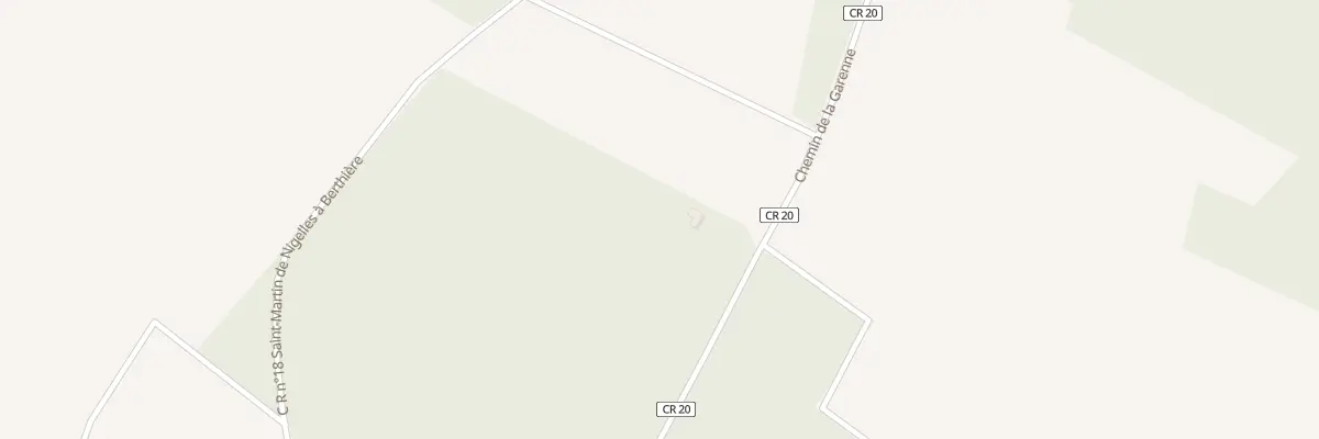 Plan du 5003 Che de la Garenne à Saint-Martin-de-Nigelles