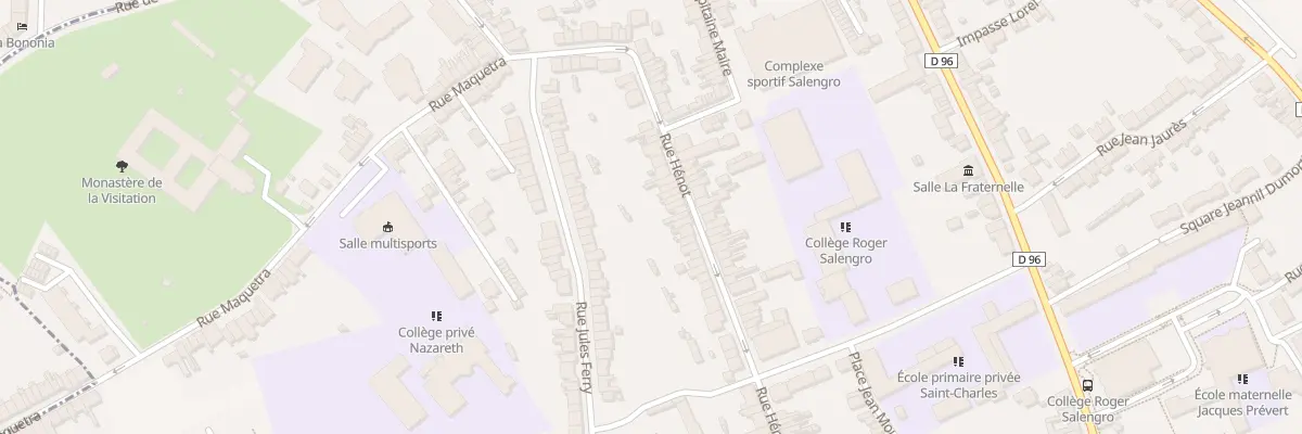 Plan du 111 Rue Henot à Saint-Martin-Boulogne
