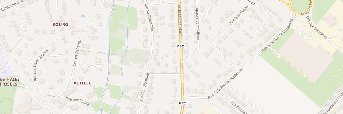 Plan du 43 Rue de Chateaudun à Beaugency