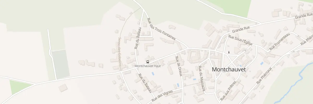 Plan du 8 Rue de la Porte de Bretagne à Montchauvet