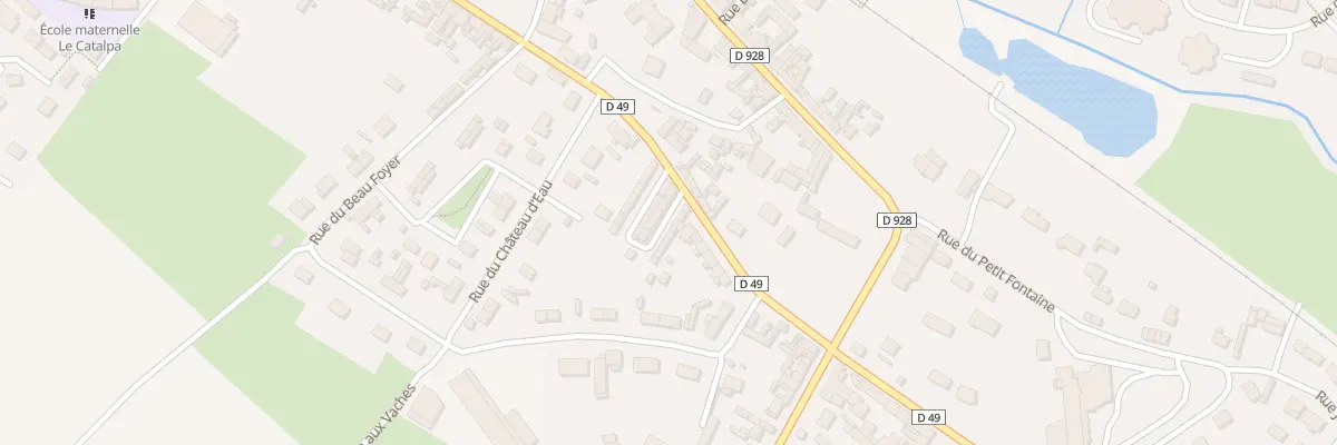Plan du 5267A Rue de Morgan à Blangy-sur-Bresle