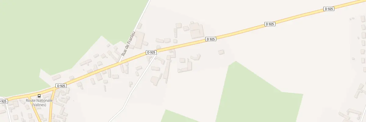 Plan du 64 Rte Nationale à Valines