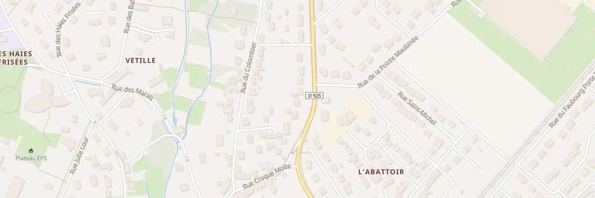 Plan du 27 Rue de Chateaudun à Beaugency