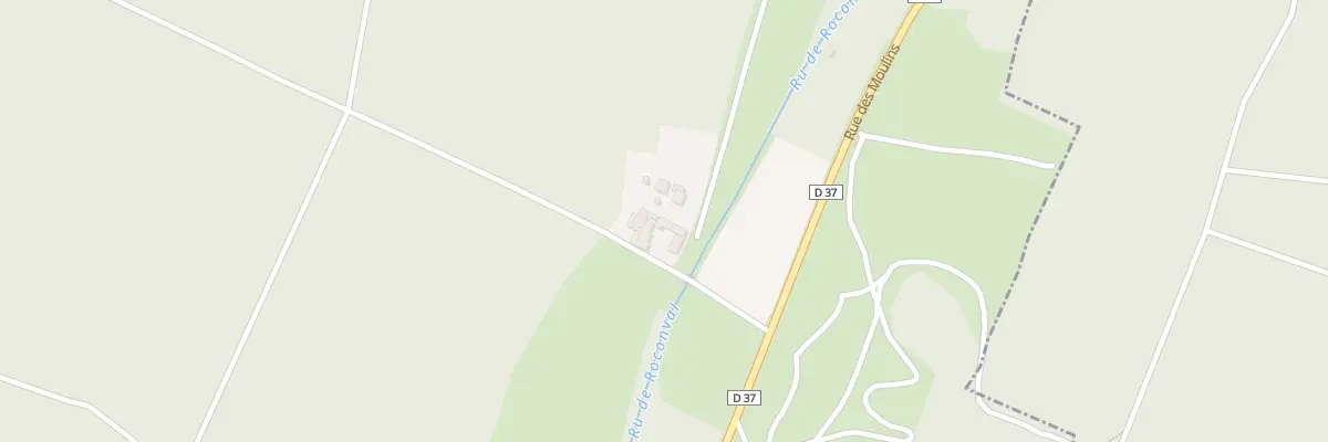 Plan du 3 Chs du Marais à Amenucourt