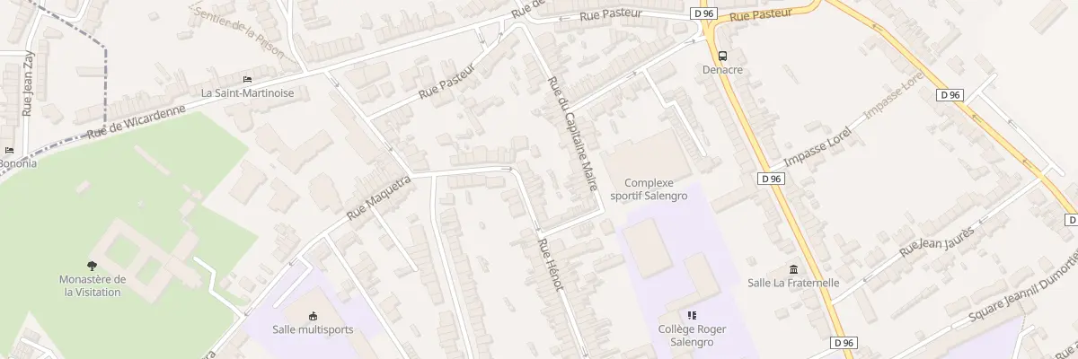 Plan du 156 Rue Henot à Saint-Martin-Boulogne