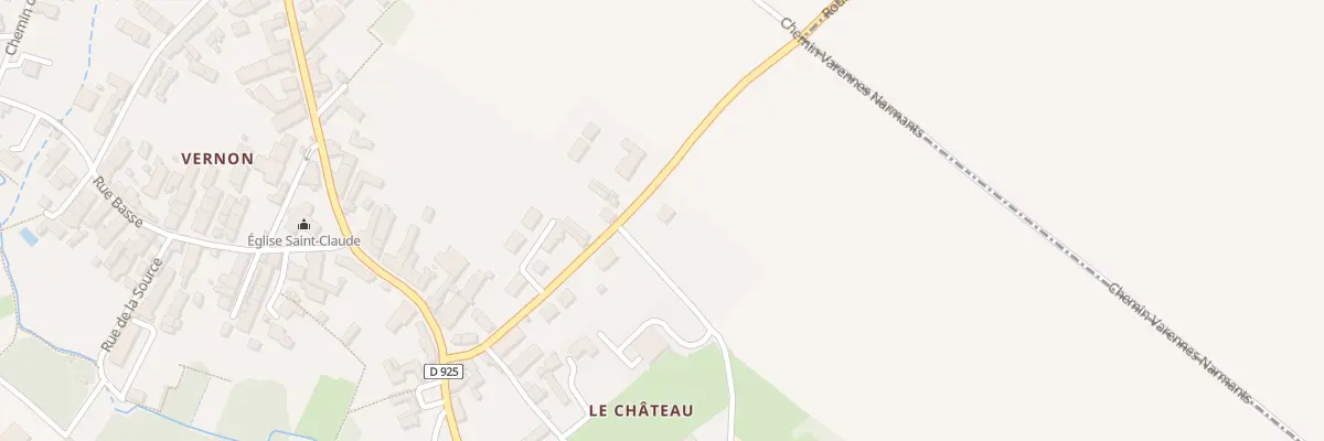 Plan du 12 Rte de Messas à Beaugency