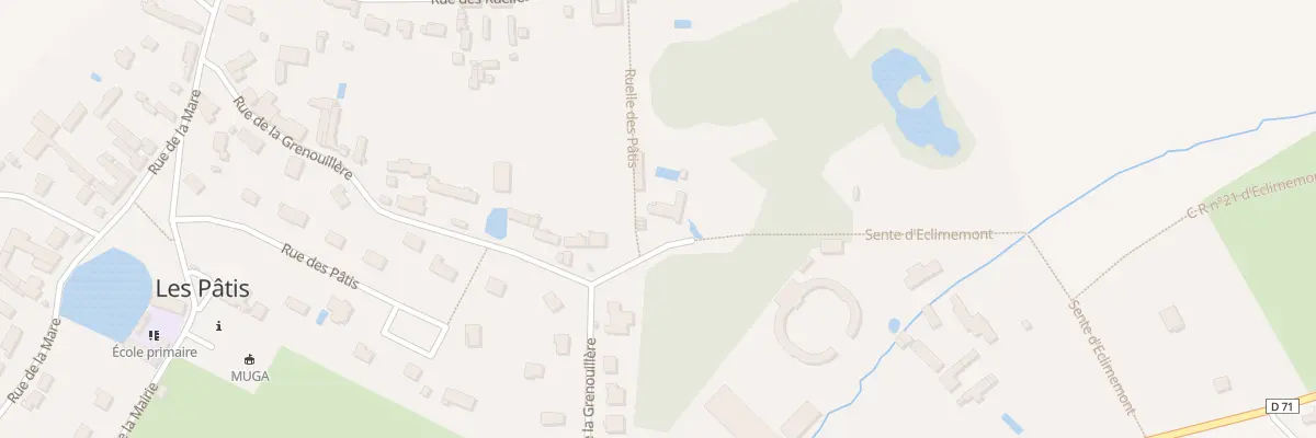 Plan du 6 Rue de la Grenouillère à Mittainville