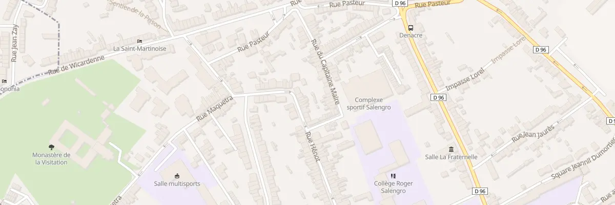Plan du 152 Rue Henot à Saint-Martin-Boulogne