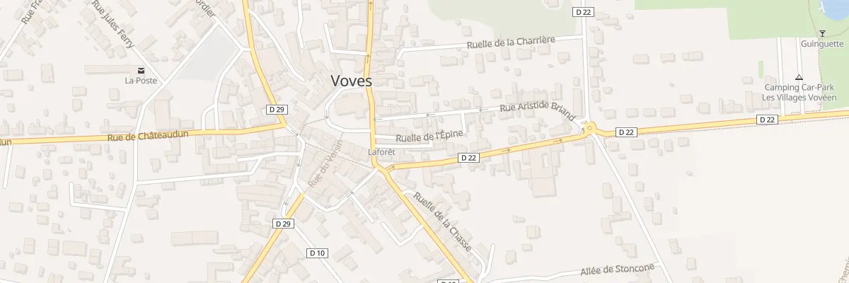 Plan du 7 Rle des Barres aux Villages Vovéens