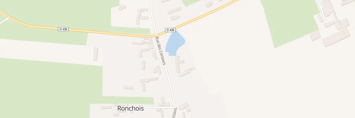 Plan du 1 Rue des Cerisiers à Ronchois