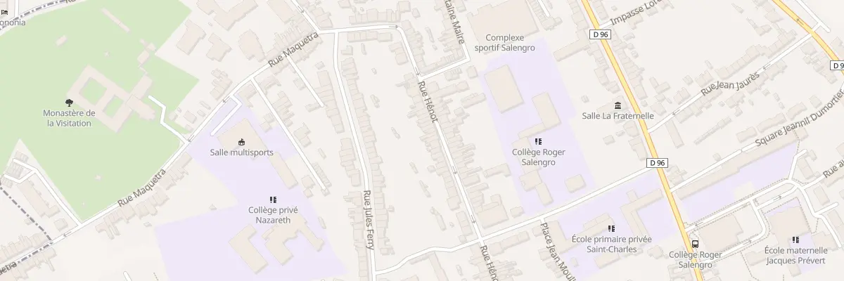 Plan du 107 Rue Henot à Saint-Martin-Boulogne