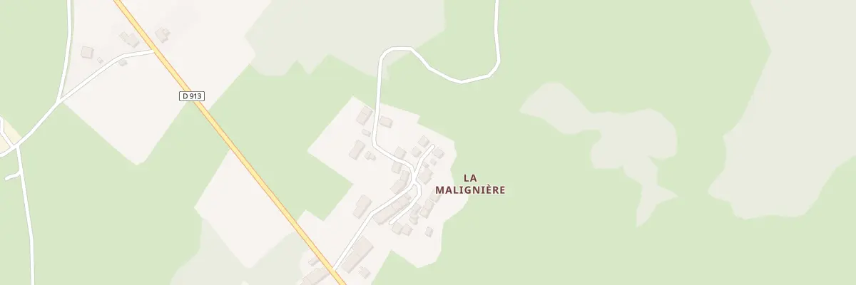 Plan du 18 La Malignière à Crozant