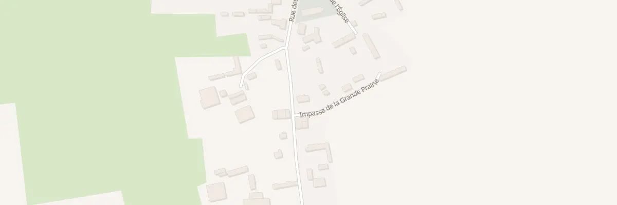 Plan du 1 Imp de la Grande Prairie à Ronchois