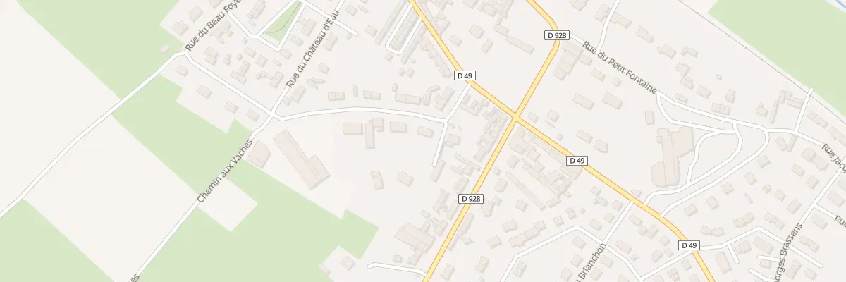 Plan du 5 Rue du Chant des Oiseaux à Blangy-sur-Bresle