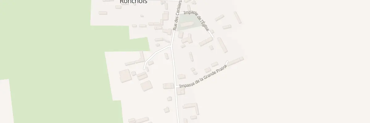 Plan du 13 Rue des Cerisiers à Ronchois