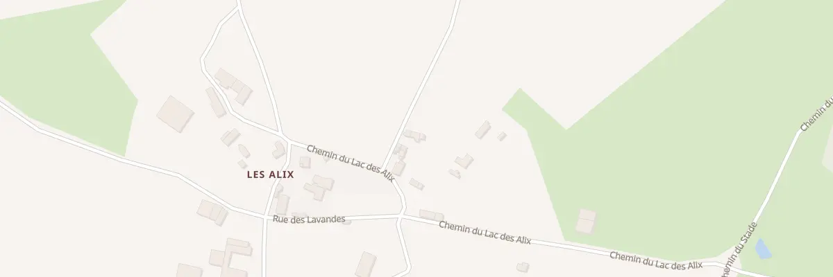 Plan du 5387 Les Alix à Rocamadour