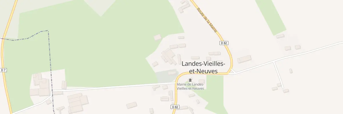 Plan du 5031 Le Bourg à Landes-Vieilles-et-Neuves
