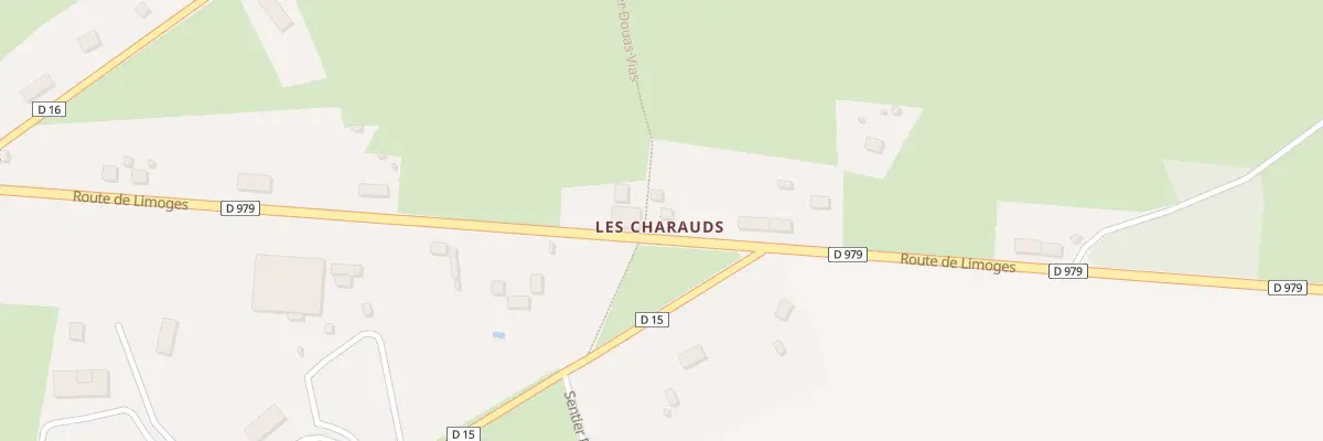 Plan du 5132 La Croix Lattee Est à Neuvic-Entier
