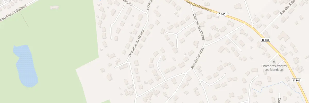 Plan du 3 Dom du Verger Rue du Calvaire à Rang-du-Fliers