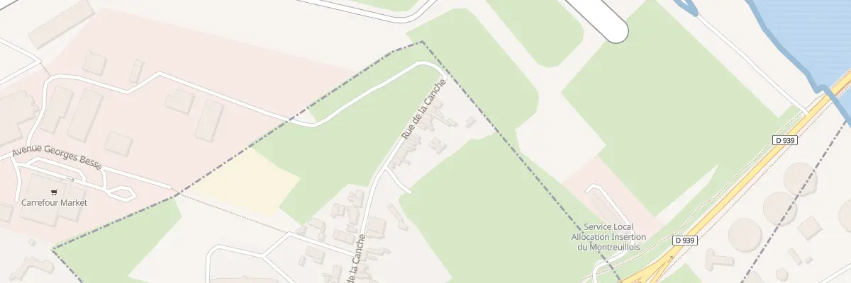 Plan du 416 Rue de la Canche à Cucq