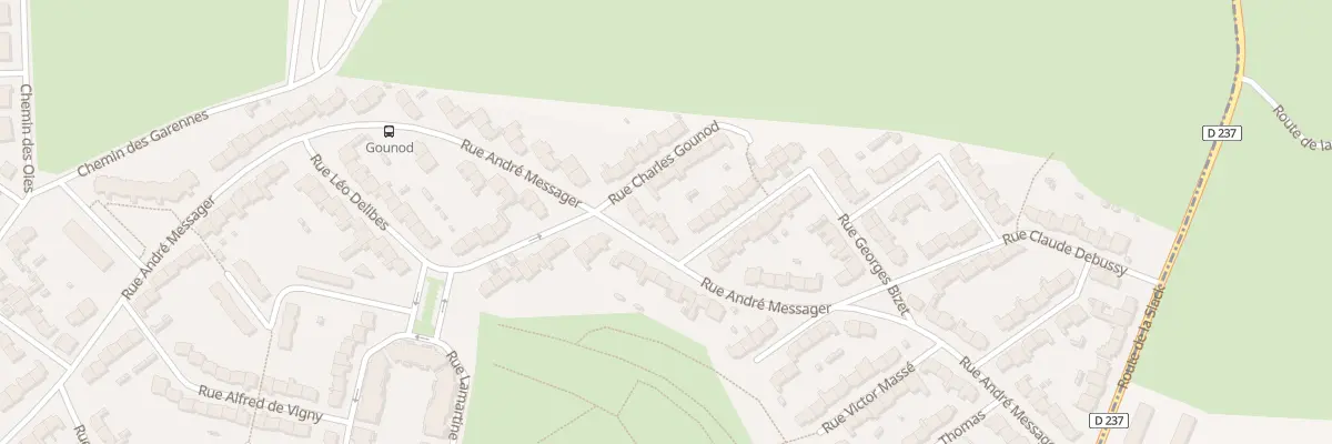 Plan du 89 Rue André Messager à Wimereux