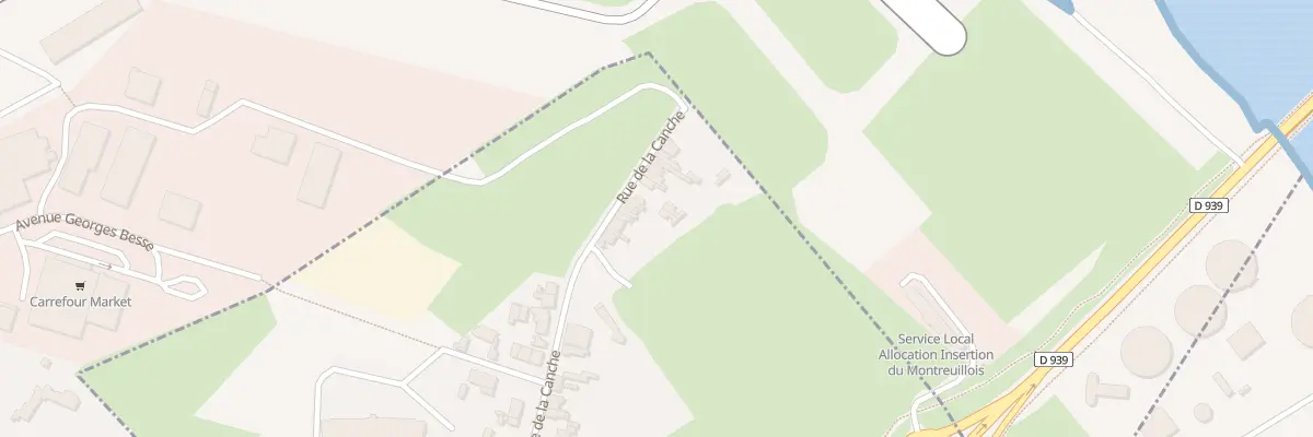 Plan du 414 Rue de la Canche à Cucq