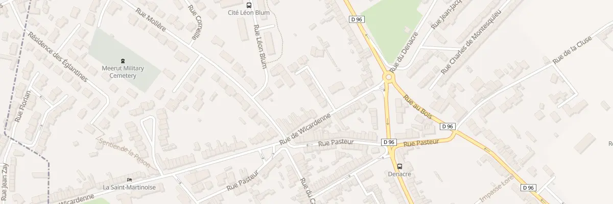 Plan du 153 Rue de Wicardenne à Saint-Martin-Boulogne